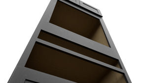 Fabuwood Galaxy Cobblestone OC3384D Tall Oven Cabinet Double, Detail View