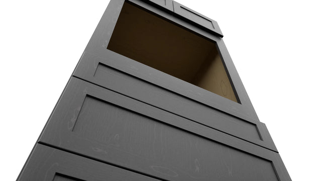 Fabuwood Galaxy Cobblestone OC3384S Tall Oven Cabinet Single, Detail View