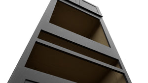 Fabuwood Galaxy Cobblestone OC3390D Tall Oven Cabinet Double, Detail View
