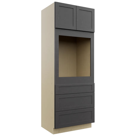 Fabuwood Galaxy Cobblestone OC3390S Tall Oven Cabinet Single, Front View
