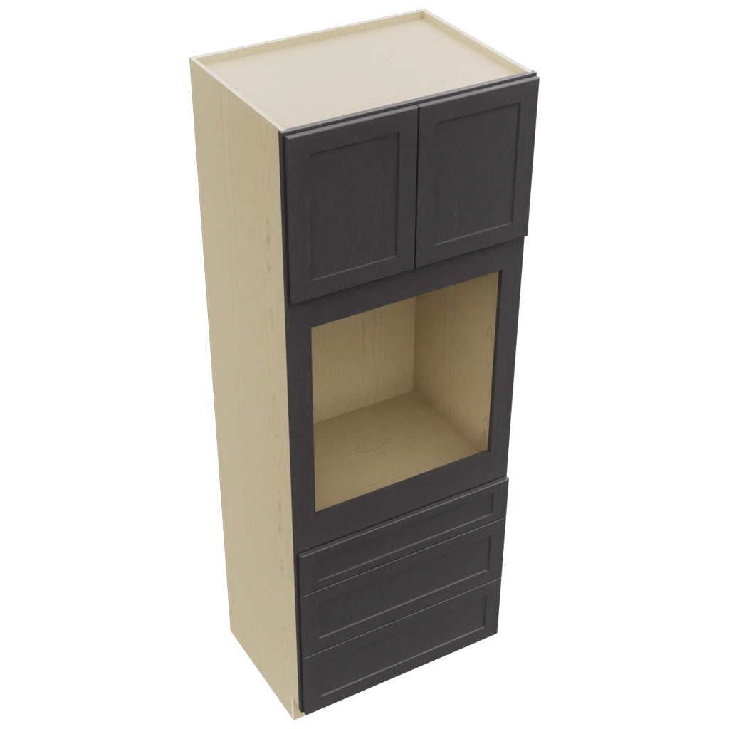 Fabuwood Galaxy Cobblestone OC3393S Tall Oven Cabinet Single, Top View