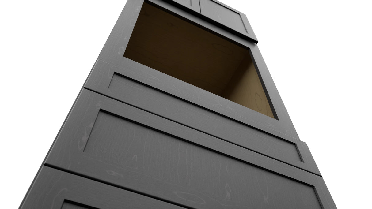 Fabuwood Galaxy Cobblestone OC3393S Tall Oven Cabinet Single, Detail View