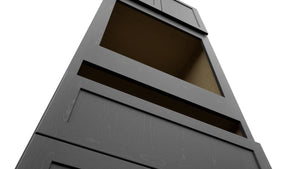 Fabuwood Galaxy Cobblestone OC3396C Tall Oven Cabinet Combo, Detail View