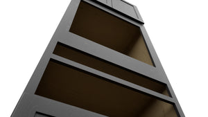 Fabuwood Galaxy Cobblestone OC3396D Tall Oven Cabinet Double, Detail View