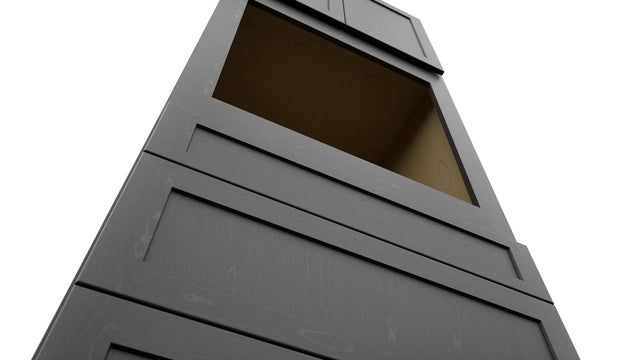 Fabuwood Galaxy Cobblestone OC3396S Tall Oven Cabinet Single, Detail View