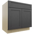 Fabuwood Galaxy Cobblestone SB33SDF Base Sink Cabinet, Front View
