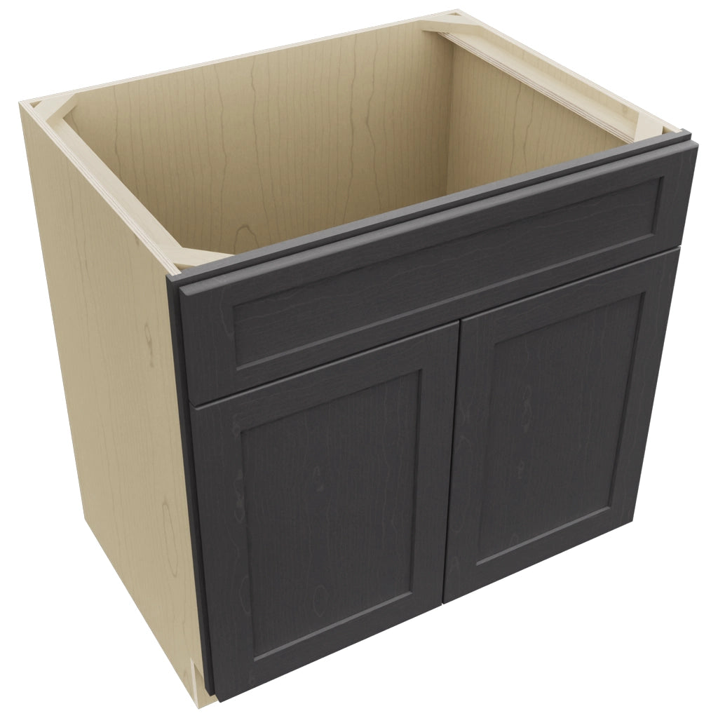 Fabuwood Galaxy Cobblestone SB33SDF Base Sink Cabinet, Top View
