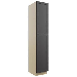 Fabuwood Galaxy Cobblestone TP182496 Tall Pantry Cabinet, Front View
