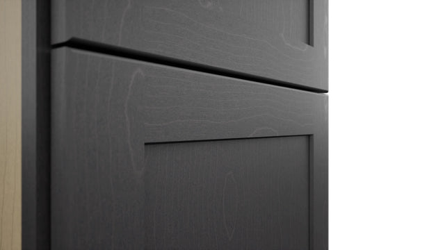 Fabuwood Galaxy Cobblestone TP182496 Tall Pantry Cabinet, Detail View