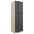 Fabuwood Galaxy Cobblestone TP242484 Tall Pantry Cabinet, Front View