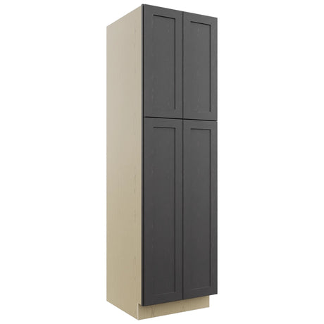 Fabuwood Galaxy Cobblestone TP242484 Tall Pantry Cabinet, Front View