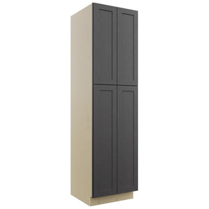 Fabuwood Galaxy Cobblestone TP242490 Tall Pantry Cabinet, Front View