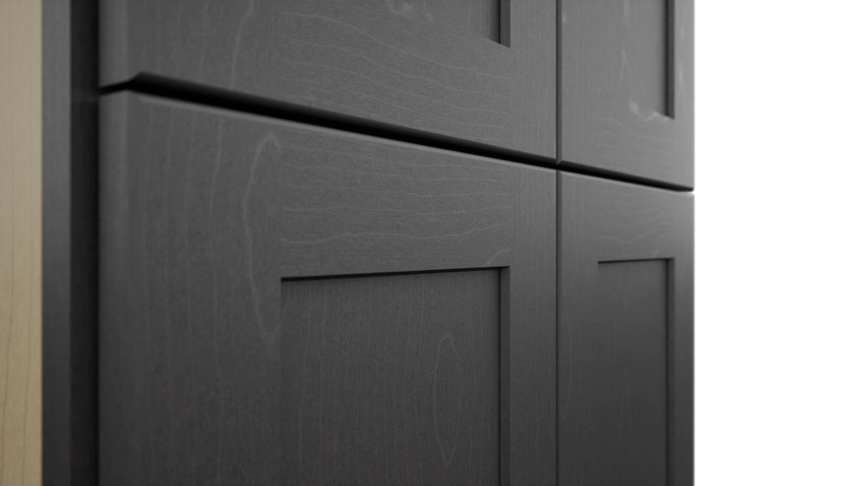 Fabuwood Galaxy Cobblestone TP242493 Tall Pantry Cabinet, Detail View