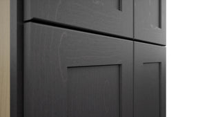 Fabuwood Galaxy Cobblestone TP242496 Tall Pantry Cabinet, Detail View
