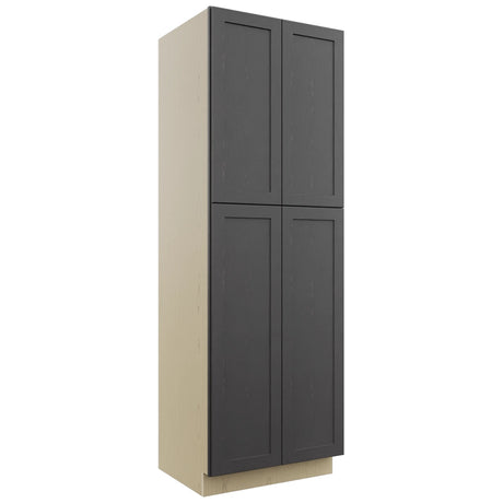 Fabuwood Galaxy Cobblestone TP302490 Tall Pantry Cabinet, Front View