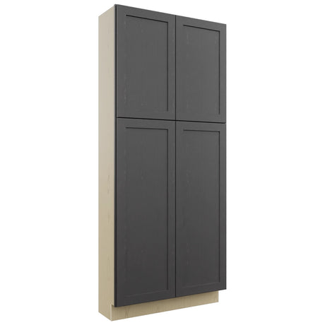 Fabuwood Galaxy Cobblestone TP361284 Tall Pantry Cabinet, Front View