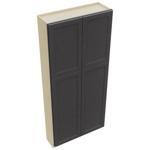 Fabuwood Galaxy Cobblestone TP361284 Tall Pantry Cabinet, Top View