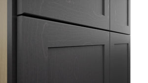 Fabuwood Galaxy Cobblestone TP361284 Tall Pantry Cabinet, Detail View