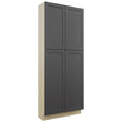 Fabuwood Galaxy Cobblestone TP361290 Tall Pantry Cabinet, Front View