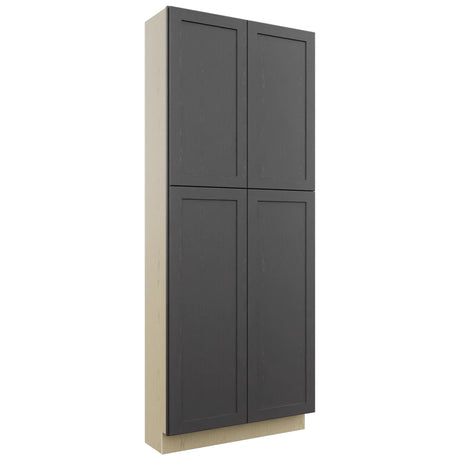 Fabuwood Galaxy Cobblestone TP361290 Tall Pantry Cabinet, Front View