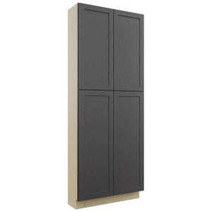Fabuwood Galaxy Cobblestone TP361293 Tall Pantry Cabinet, Front View