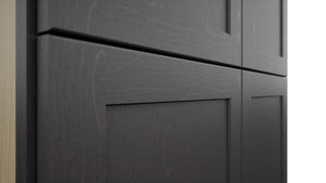Fabuwood Galaxy Cobblestone TP361293 Tall Pantry Cabinet, Detail View