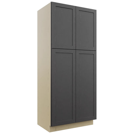 Fabuwood Galaxy Cobblestone TP362484 Tall Pantry Cabinet, Front View