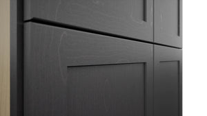 Fabuwood Galaxy Cobblestone TP362484 Tall Pantry Cabinet, Detail View