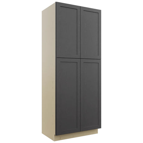Fabuwood Galaxy Cobblestone TP362490 Tall Pantry Cabinet, Front View