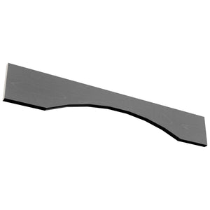 Fabuwood Galaxy Cobblestone VAR36 Wall Valance, Top View