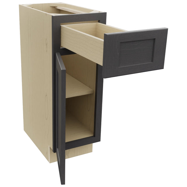 Fabuwood Galaxy Cobblestone VB12-34 Vanity Base Standard Cabinet, Open View
