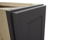 Fabuwood Galaxy Cobblestone VB12FD Vanity Base Full Height Cabinet, Detail View