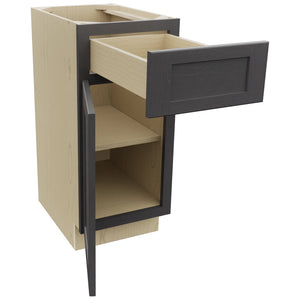 Fabuwood Galaxy Cobblestone VB15-34 Vanity Base Standard Cabinet, Open View