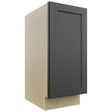 Fabuwood Galaxy Cobblestone VB15FD Vanity Base Full Height Cabinet, Front View