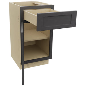 Fabuwood Galaxy Cobblestone VB18-34 Vanity Base Standard Cabinet, Open View