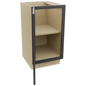 Fabuwood Galaxy Cobblestone VB18FD Vanity Base Full Height Cabinet, Open View