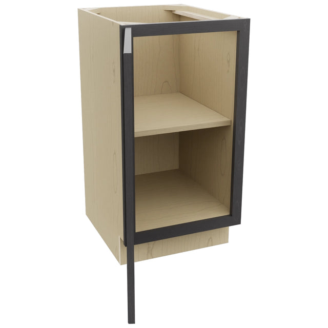 Fabuwood Galaxy Cobblestone VB18FD Vanity Base Full Height Cabinet, Open View