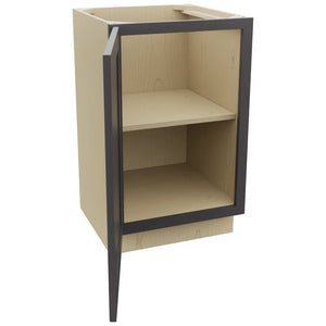 Fabuwood Galaxy Cobblestone VB21FD Vanity Base Full Height Cabinet, Open View