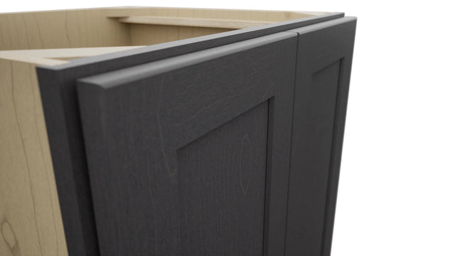 Fabuwood Galaxy Cobblestone VB24FD Vanity Base Full Height Cabinet, Detail View
