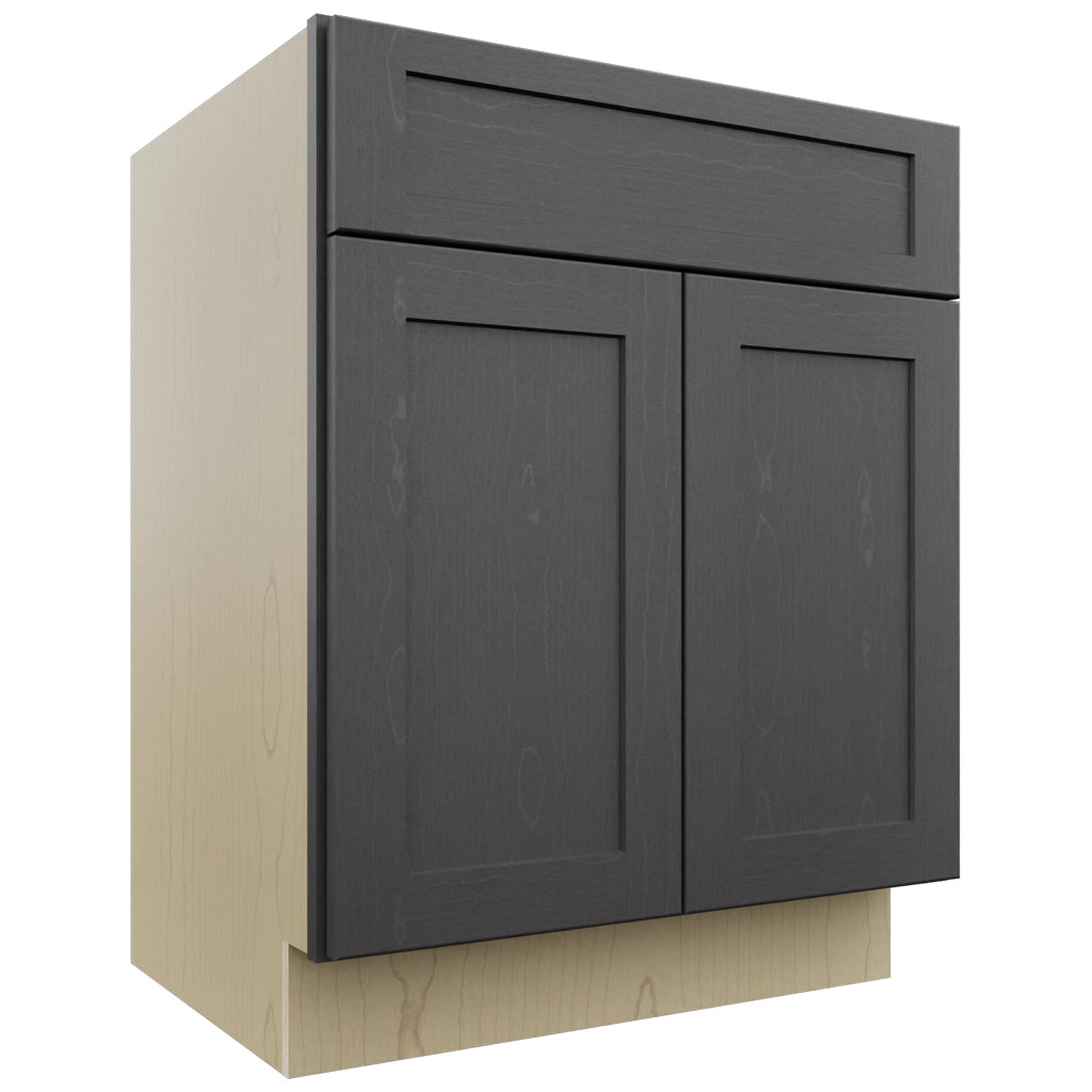 Fabuwood Galaxy Cobblestone VB27-34 Vanity Base Standard Cabinet, Front View