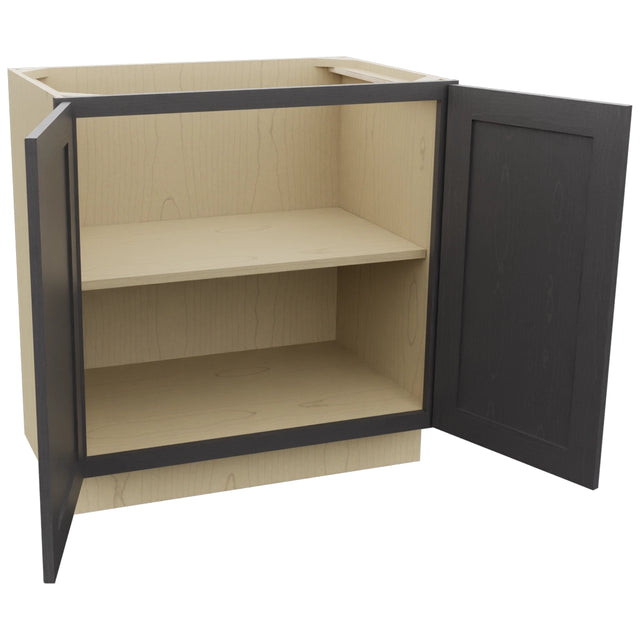 Fabuwood Galaxy Cobblestone VB33FD Vanity Base Standard Cabinet, Open View