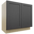 Fabuwood Galaxy Cobblestone VB36FD Vanity Base Full Height Cabinet, Front View