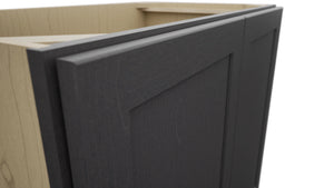 Fabuwood Galaxy Cobblestone VB36FD Vanity Base Full Height Cabinet, Detail View