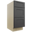 Fabuwood Galaxy Cobblestone VDB15-34 Vanity Drawer Cabinet, Front View