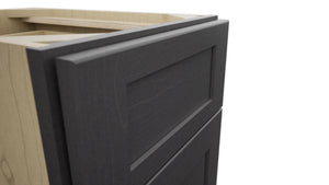 Fabuwood Galaxy Cobblestone VDB15-34 Vanity Drawer Cabinet, Detail View