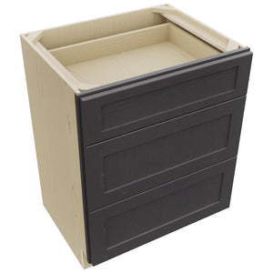 Fabuwood Galaxy Cobblestone VDB27-34 Vanity Drawer Cabinet, Top View