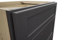 Fabuwood Galaxy Cobblestone VDB27-34 Vanity Drawer Cabinet, Detail View