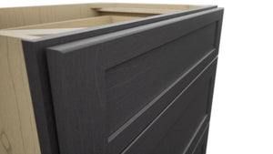 Fabuwood Galaxy Cobblestone VDB30-34 Vanity Drawer Cabinet, Detail View