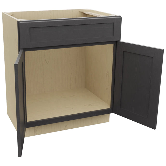Fabuwood Galaxy Cobblestone VSB30-34 Vanity Sink Cabinet, Open View