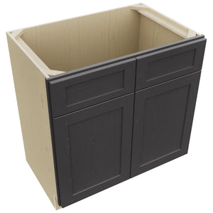 Fabuwood Galaxy Cobblestone VSB33-34 Vanity Sink Cabinet, Top View
